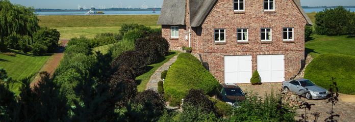 Ansicht Hof und Garagen