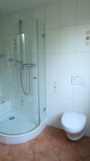 Platz für neue Geschichten - Charmantes Reiheneckhaus mit sonnigem Garten – Badezimmer OG