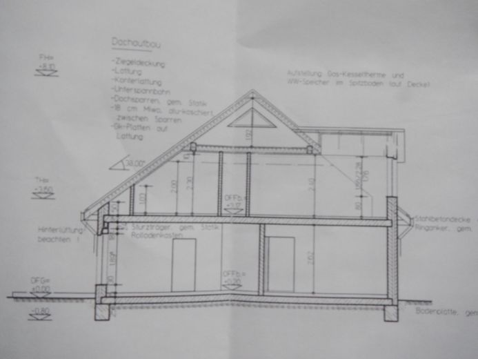 Vermietetes Einfamilienhaus als Kapitalanlage - 15859 Storkow (Mark) Ortsteil Karlslust Seenähe – Haus Schnitt