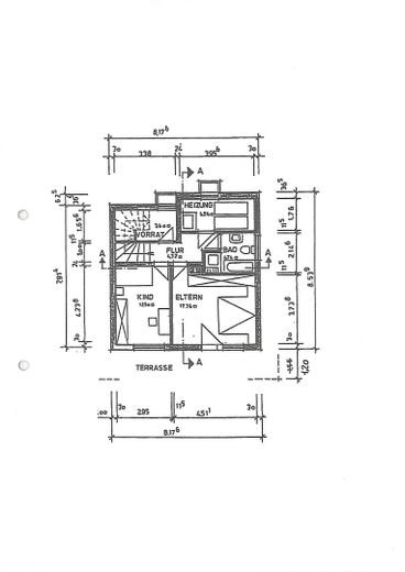 Grundriss Untergeschoss