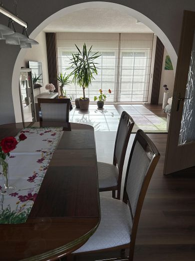 Nowoczesny solidny dom z 4 pokojami, basenem, wiatą na samochód i dużym ogrodem – Zdjęcie 9