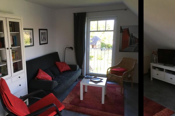 Moderne Wohnung mit großzügiger Loggia, Balkon und Spitzboden in Bestlage von Hooksiel