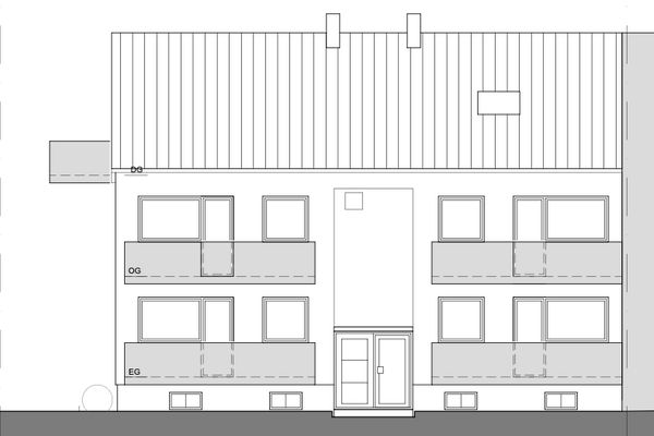 MFH with 5 units, 80% rented, well-maintained in Weinsberg