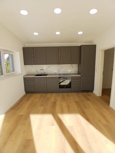 Neubau – Erstbezug | 2-Zimmer-Maisonettewohnung | Dachterrasse | EBK – Küche