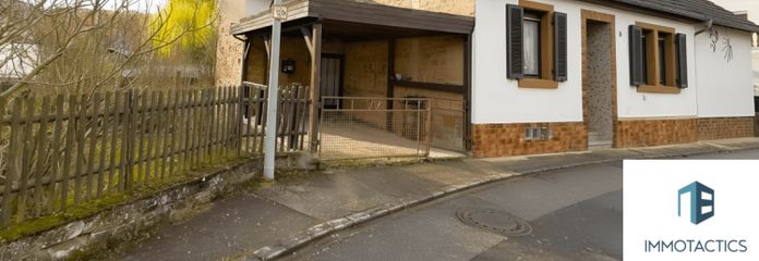 Freistehendes Einfamilienhaus mit Garage, Carport und Garten in Odernheim am Glan