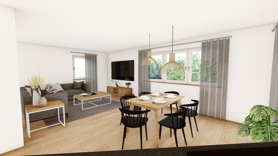 Neubau von 2024, 3-Zimmer-Wohnung mit 150 qm Garten,  Aufzug, TiGa, – Foto 12