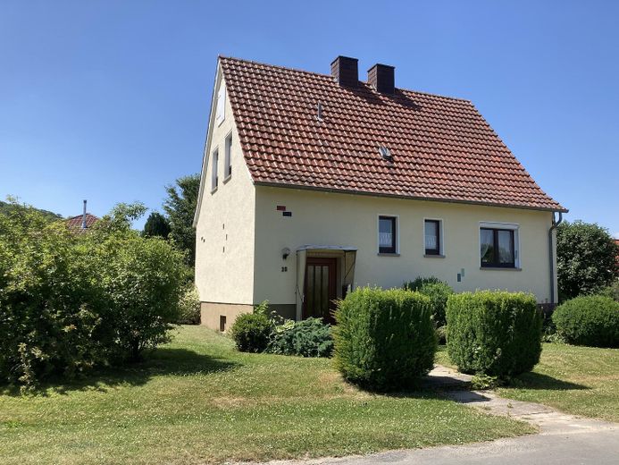 Blick aufs Haus von Norden