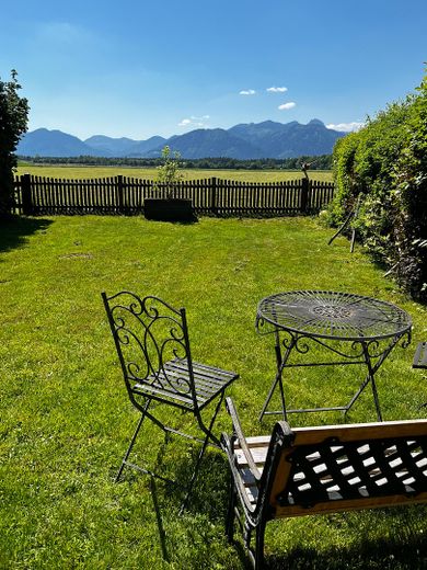 Ausblick vom Garten