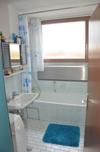 Traumhafte Wohnung mit großem Balkon und Fernblick in Murnau a. Staffelsee – Bad