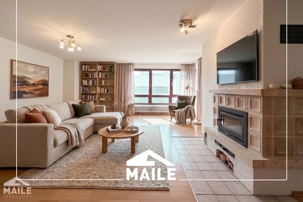 Dachterrasse, viel Raum, viel Ruhe: Ihr neues 5,5-Zimmer-Zuhause in Heumaden.