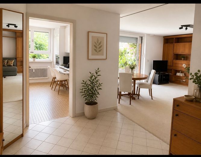 Großzügige Gartenwohnung in Prinz Ludwigshöher – Foto 5