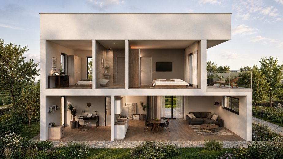 Aura Nature Homes – Mögliche Aufteilung