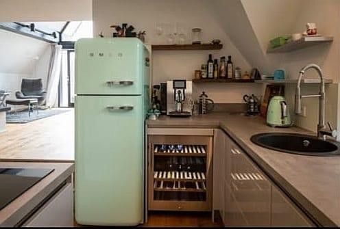Küche ohne Fridge