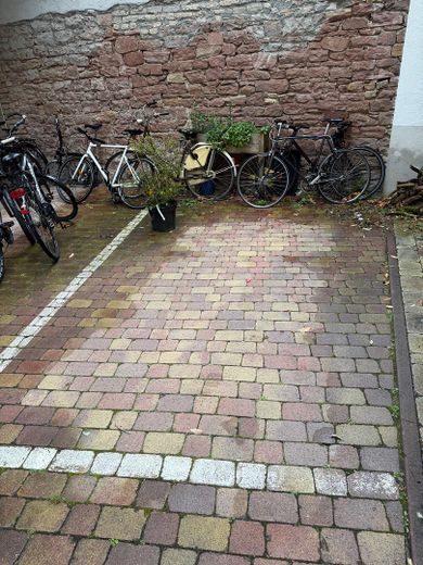 Stellplatz im Innenhof