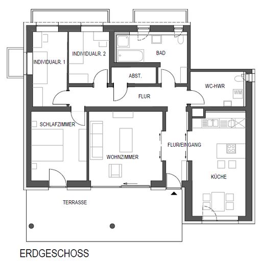 Wohnung 1 Erdgeschoss