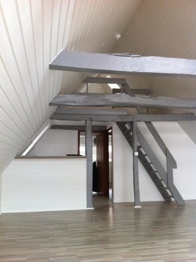 Atelier-Blick Zugang Schlafemp