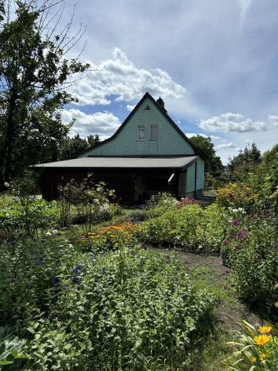 Gartenblick auf das Haus