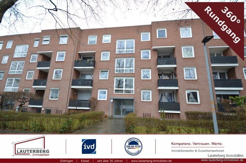 Eigennutzungsoption am Holtenser Berg: 3,5 Zimmer mit Maisonette-Charakter, Balkon, Terrasse, Garage – Außenansicht