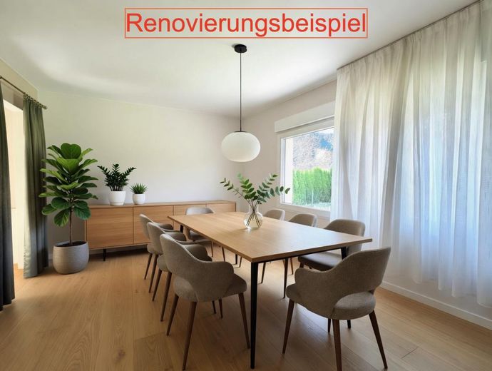 Renovierungsbeispiel Zimmer