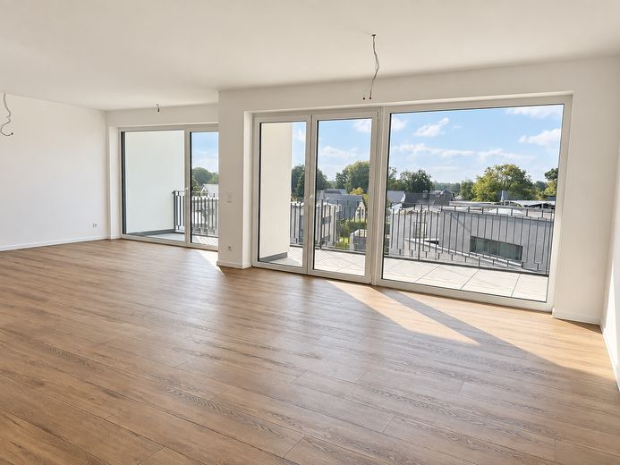 Abitare con un fascino particolare – elegante appartamento duplex a Verl – Wohnzimmer