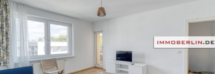IMMOBERLIN.DE - Ideal ausgerichtet! Helle Wohnung mit Westbalkon in behaglicher Lage