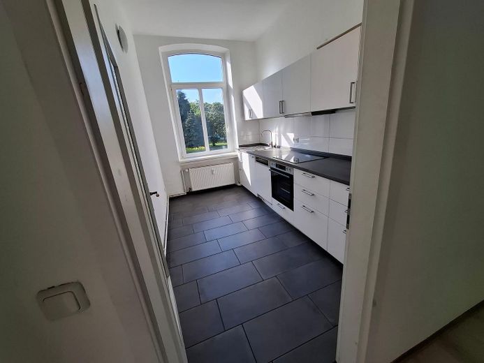 Bright 3-room apartment with far-reaching views in Rieps – Küche