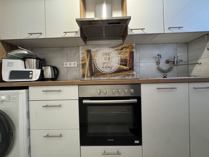 Kernsanierte 1-Zimmer-Wohnung mit Balkon, 47 m², 2. OG in Frankenthal – Küche