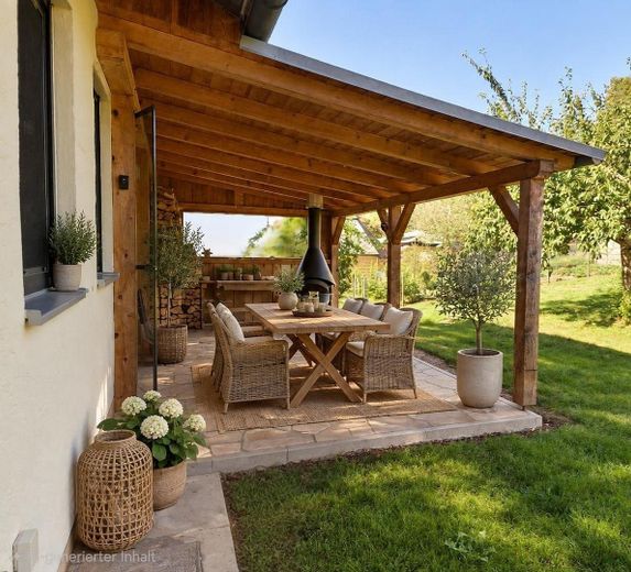 Casa unifamiliar con terreno de recreo opcional – Gartenterrasse