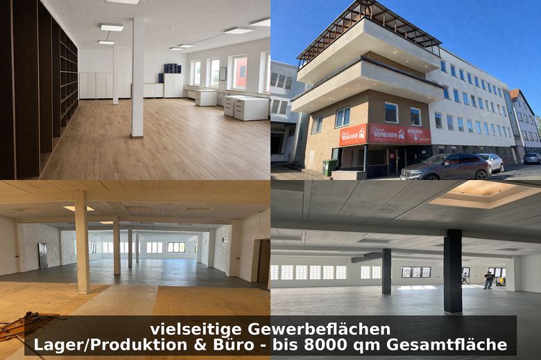 Lager-/Produktionsfläche & Büro - 7500 qm - (teilbar ab 200 qm) - Rampen & ebenerdige Tore – Foto 8