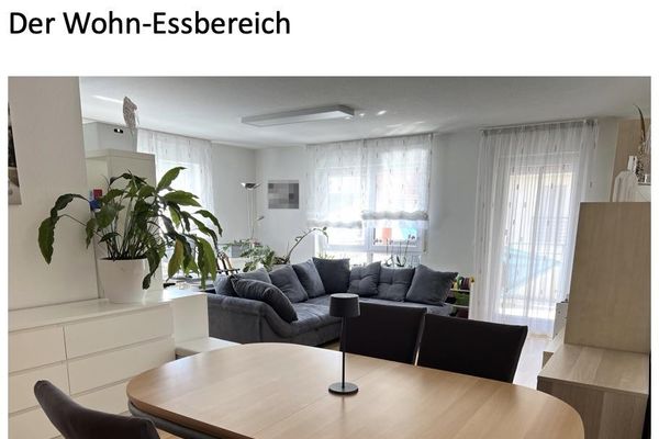 Jasne mieszkanie 3,5-pokojowe we Freiberg am Neckar