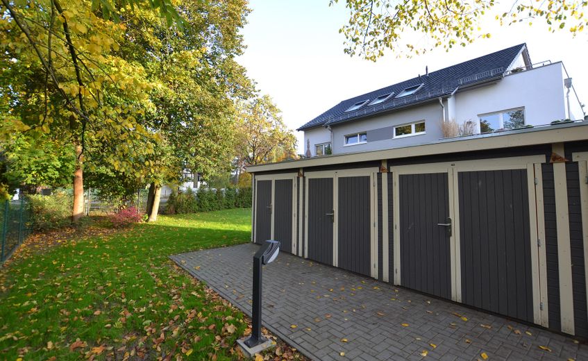 Helle & moderne Eigentumswohnungen in Wandlitz zu verkaufen – Schuppenansicht