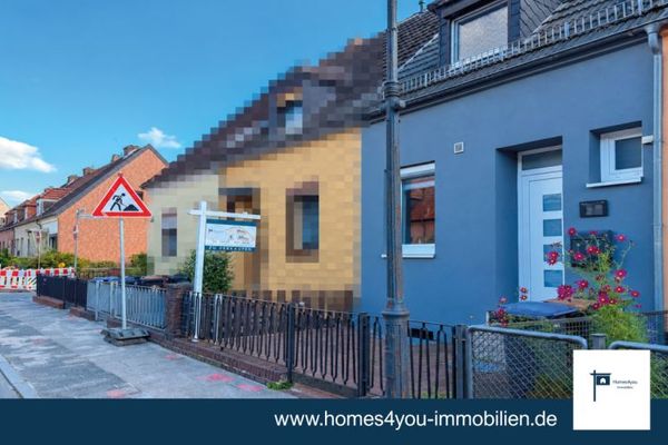 Casa a schiera centrale modernizzata con terrazza sul tetto esposta a sud a Bremen-Oslebshausen