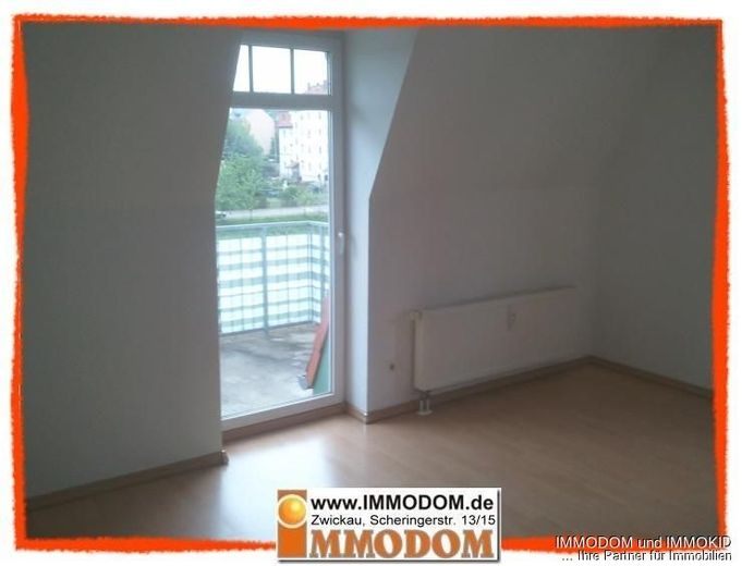 3-Zimmer-Wohnung mit BALKON und Tageslichtbad in Zwickau-Marienthal zu vermieten! – Schlafzimmer