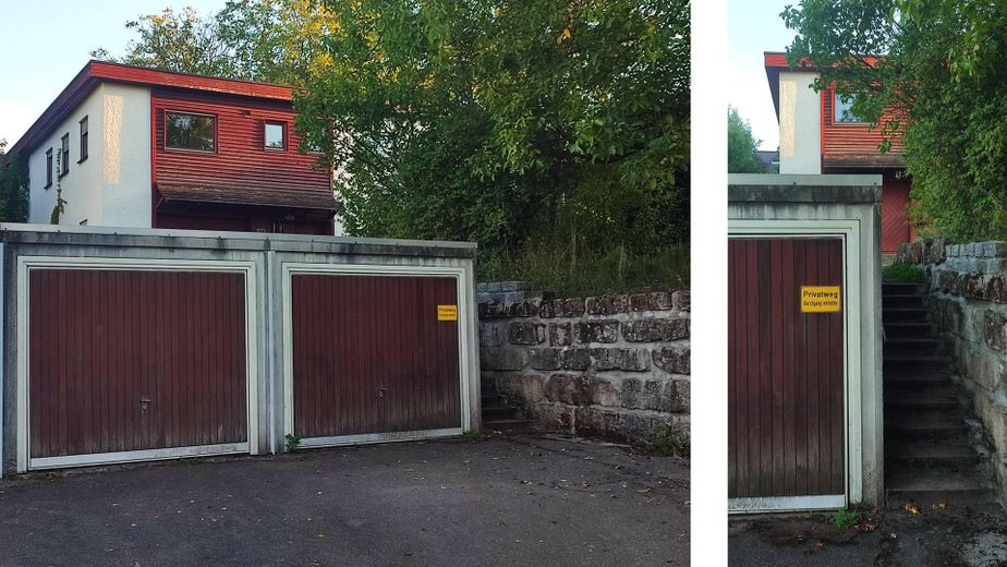 Freistehendes Wohnhaus mit großzügigem Grundstück - provisionsfrei direkt vom Eigentümer – Garagen mit seitlicher Treppe