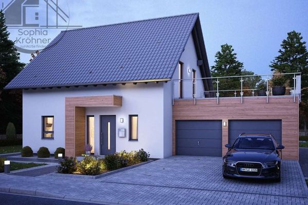 Terreno di 1398 m² + casa da sogno di 143 m² = un bel futuro