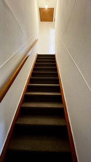 Treppe ins Dachgeschoss