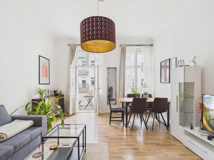 Wohnen in Friedrichshain – Wohnzimmer
