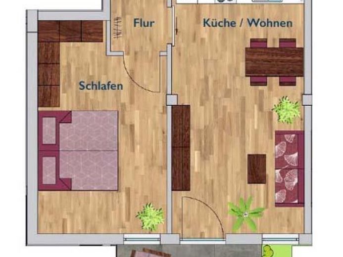 Wohlfühlwohnung mit Terrasse und moderner Ausstattung im Erstbezug! Rollstuhlgerecht! – Foto 1