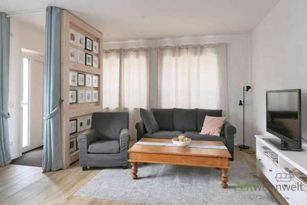(EF1405_M) Dresden: Radebeul, möbliertes 2-Zimmer-Apartment mit Kamin und separatem Hauseingang