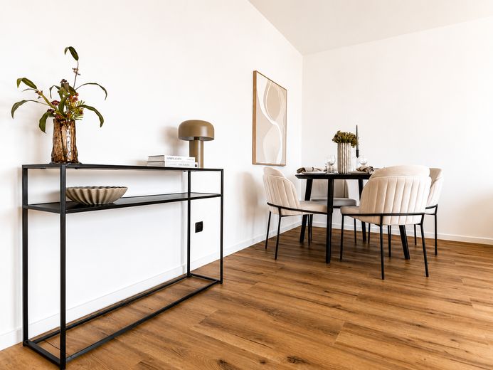 *NEU & PROVISIONSFREI* Top sanierte 3,5-Zimmer-Wohnung mit Balkon in Essen-Haarzopf – Essbereich
