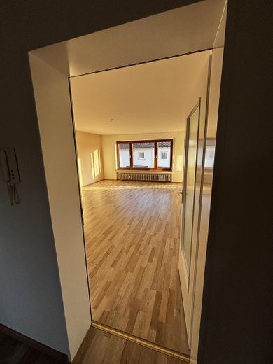 gemütliche 3,5-Zimmer-Wohnung mit Südbalkon in Neu-Ulm (Pfuhl) zu vermieten – Wohnzimmer
