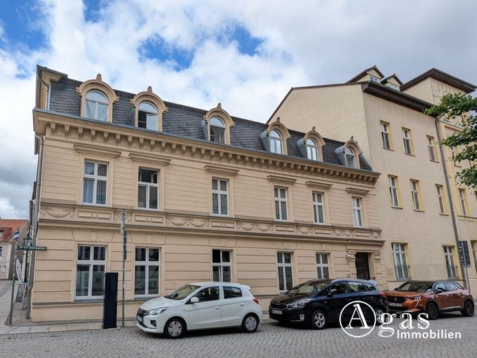 Schöne 2-Zimmer-Erdgeschoss-Wohnung in Eberswalde – Hausansicht