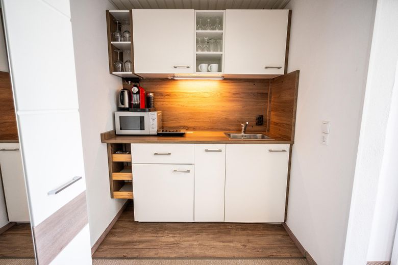 Küchenzeile im Gäste-Bungalow