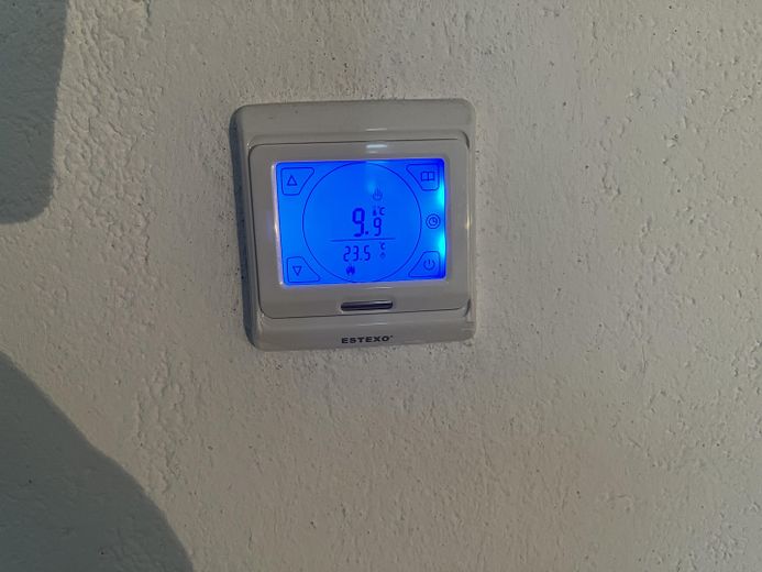 E-FußbodenheizungWohnzimmer