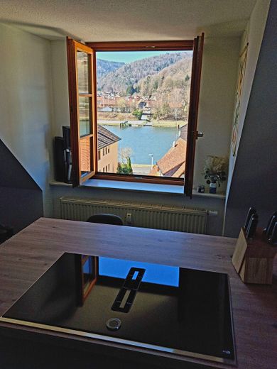 Moderne 92m² Dachwohnung mit Mainblick – sofort bezugsfertig & ruhig gelegen – Ausblick