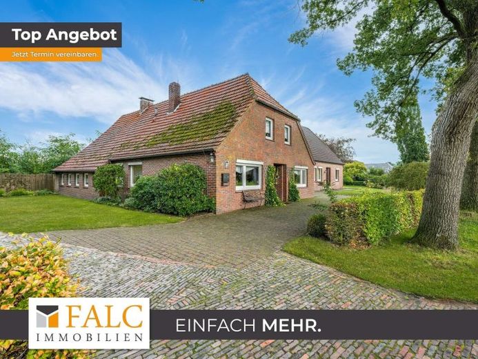 Charaktervoller Resthof in Westerstede-Felde – ca. 3.118 m² Grundstück und vielseitige Möglichkeiten – Foto 1