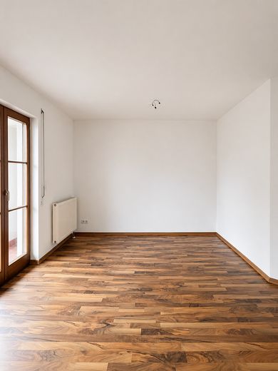 Teraslı ve ankastre mutfaklı aydınlık 2 odalı daire – Wohnzimmer
