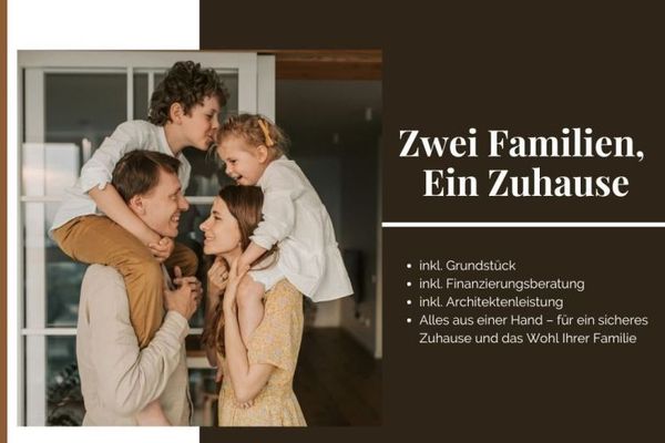 1 Haus, 2 Familien: Ihre individuelle Doppelhaushälfte!