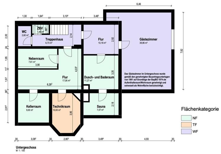 Ihr neues Zuhause in Grünwald: Großzügiges Einfamilienhaus ab Herbst verfügbar – Grundriss Keller