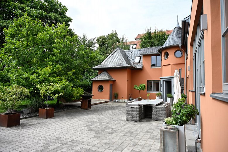 Villa con ampliamento moderno in posizione di assoluto prestigio nel quartiere Südviertel di Weimar – nelle vicinanze del Goethepark – Foto 3